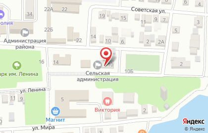 Икрянинский сельсовет на карте
