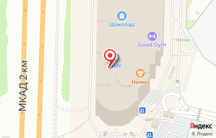 Магазин детских товаров Детский мир на Новогиреево на карте