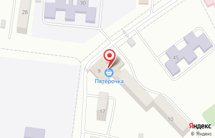 Супермаркет Пятёрочка в Усть-Катаве на карте