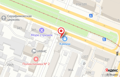 уиц с на Большой Горной улице на карте