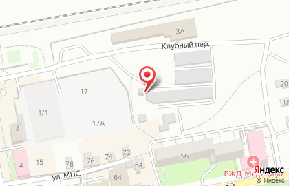 Автостоянка в Барнауле на карте