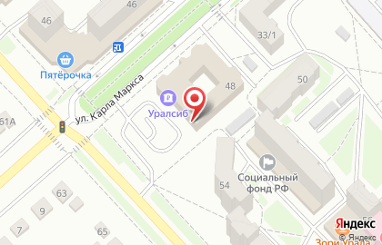 Управление пенсионного фонда РФ в Белорецком районе и г. Белорецк на карте