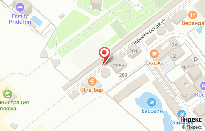 Мидийно-устричный бар Черноморские парни на карте