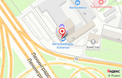 Служба выездного шиномонтажа на улице Ленинградской на карте