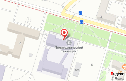 Сибирский политехнический техникум в Кемерово на карте