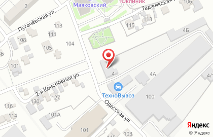Торговая компания ПромТехника в Ворошиловском районе на карте