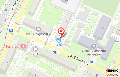 Парикмахерская Intriga на карте