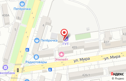 Методический и консультационный центр Pilot elt на улице Мира на карте