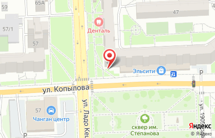Участковый пункт полиции №5, Отдел полиции №7 на карте