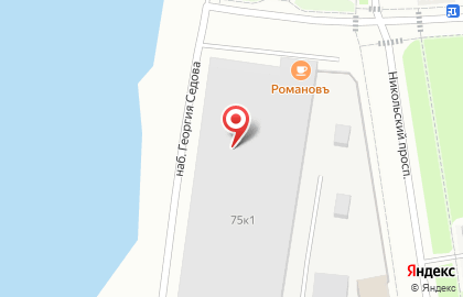 Романовъ на Никольском проспекте на карте