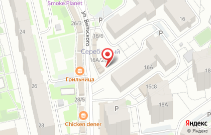 Магазин овощей и фруктов Дары природы в Октябрьском районе на карте