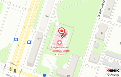 Краевая больница им. академика Вагнера Е.А. на проспекте Ленина в Березниках на карте