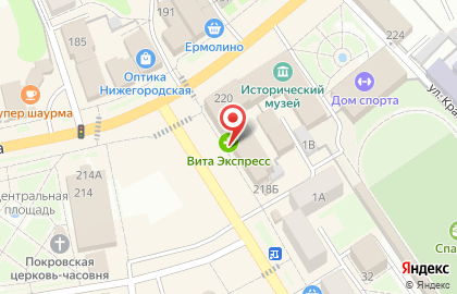 Нижтехинвентаризация-БТИ Нижегородской Области в Нижнем Новгороде на карте