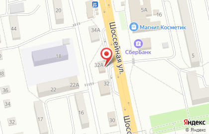 Артстрой на Шоссейной улице на карте