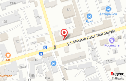 Кафе Авокадо в Буйнакске на карте