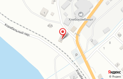 Гулливер в Корсакове на карте