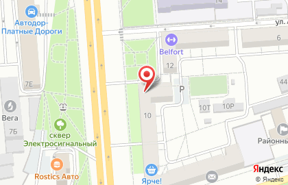 Оконная компания в Коминтерновском районе на карте