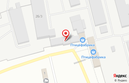 Продовольственный магазин на улице Чкалова на карте