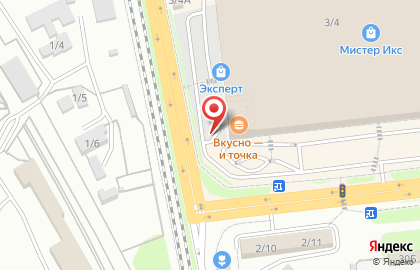Автостоянка в Иркутске на карте