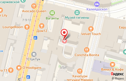 Городская станция скорой медицинской помощи в Санкт-Петербурге на карте