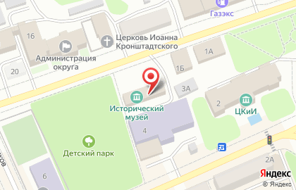 Режевской исторический музей на карте