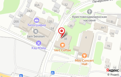 Центр современной хореографии в Нижегородском районе на карте