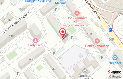 Участковый пункт полиции Управление МВД России по г. Самаре в Самаре на карте