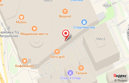 Банкомат СберБанк на метро Войковская на карте