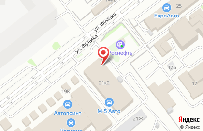 Автосервис Chinaspare на улице Фучика на карте