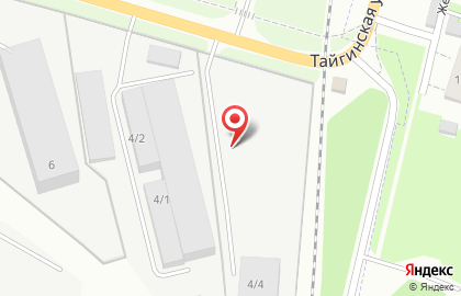 Компания Металл Профиль на Тайгинской улице на карте