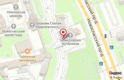 Храм сорока Севастийских Мучеников на карте