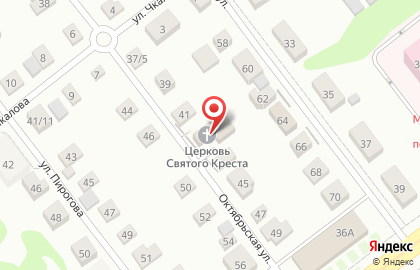 Лютеранская Церковь на Октябрьской улице на карте