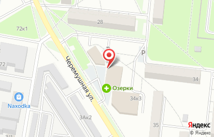 Фирменный магазин Медный Великан на улице микрорайона на карте