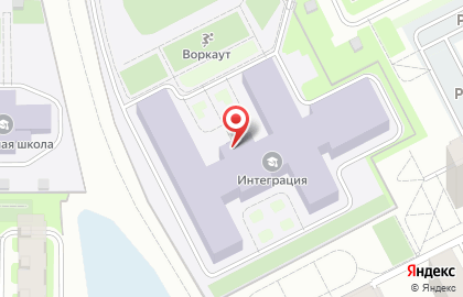 Средняя общеобразовательная школа Интеграция на карте