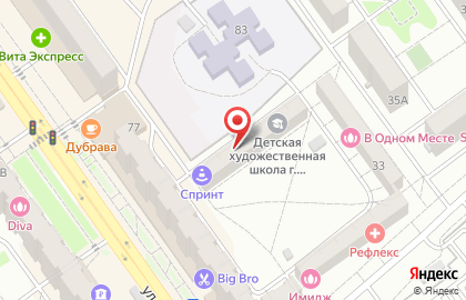 Таис на улице Мира на карте