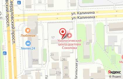 ООО Восход на Тагильской улице на карте