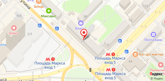 Ортопедический салон ОРТЕКА на улице Ватутина на карте