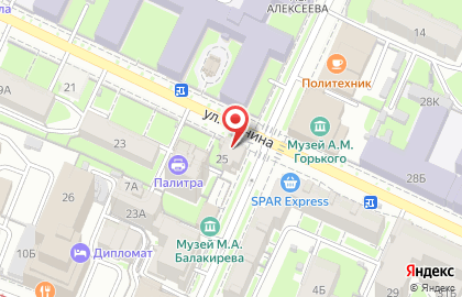 Komandor в Нижегородском районе на карте
