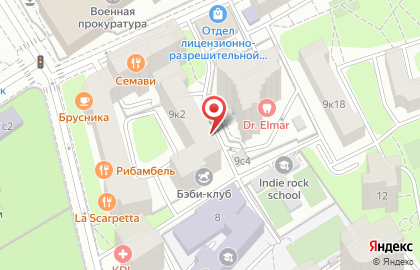 ООО Банкомат, КБ Русский ипотечный банк в Оболенском переулке на карте