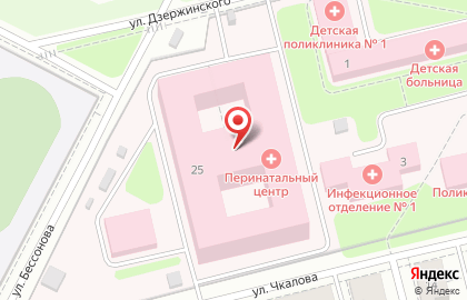 Кафе быстрого питания mix Точка на улице Дзержинского на карте