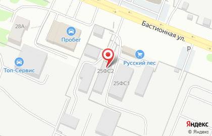 Рекламное агентство Кубик Рубик на Бастионной улице на карте