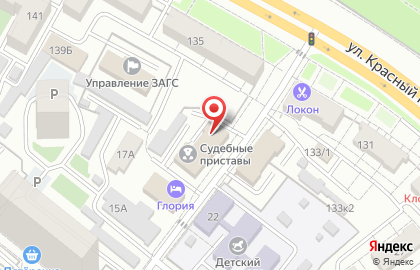 Штаб Омского отдельского казачьего общества на карте