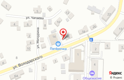 Автомат по продаже питьевой воды Артезианский источник в переулке Володарского на карте