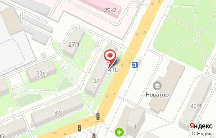 Салон связи МТС в Орджоникидзевском районе на карте