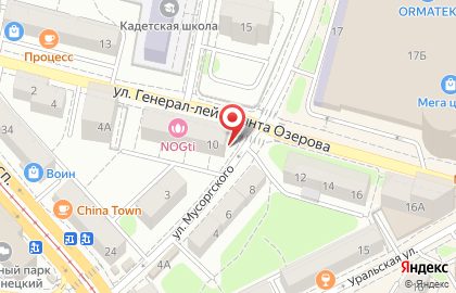 Туристическая фирма Балтик Экзотик в Ленинградском районе на карте