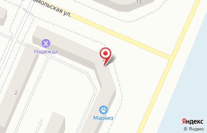Супермаркет Пятерочка на улице Газовиков на карте