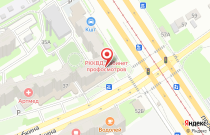 Детская библиотека на улице Академика Губкина на карте