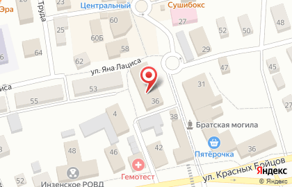 Ростелеком в Ульяновске на карте