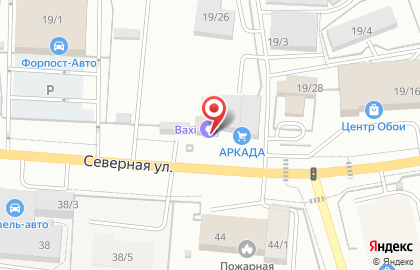 Торгово-сервисная компания Baxi на карте