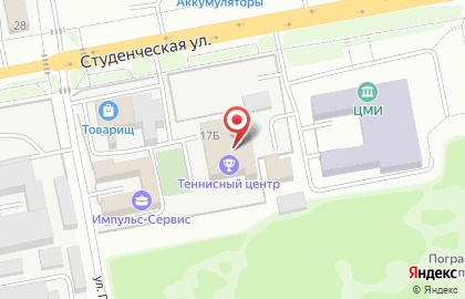 Компания Банкротство физических лиц на Студенческой улице на карте